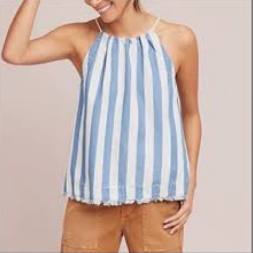 Anthropologie Maeve Halter Tank